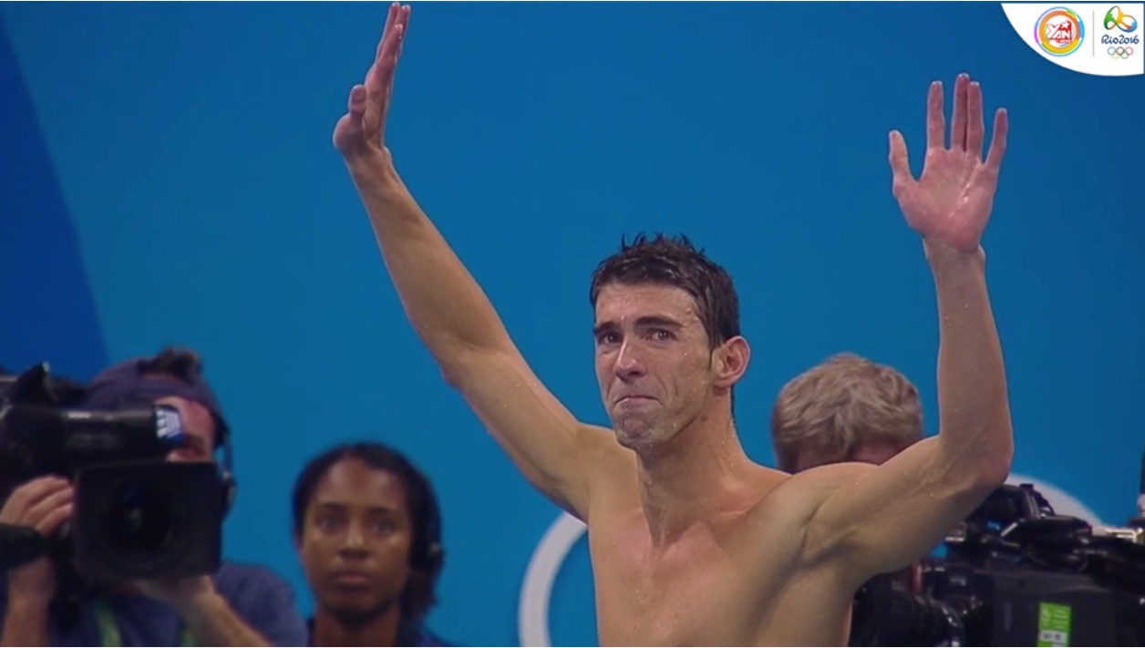 Michael Phelps Says Goodbye